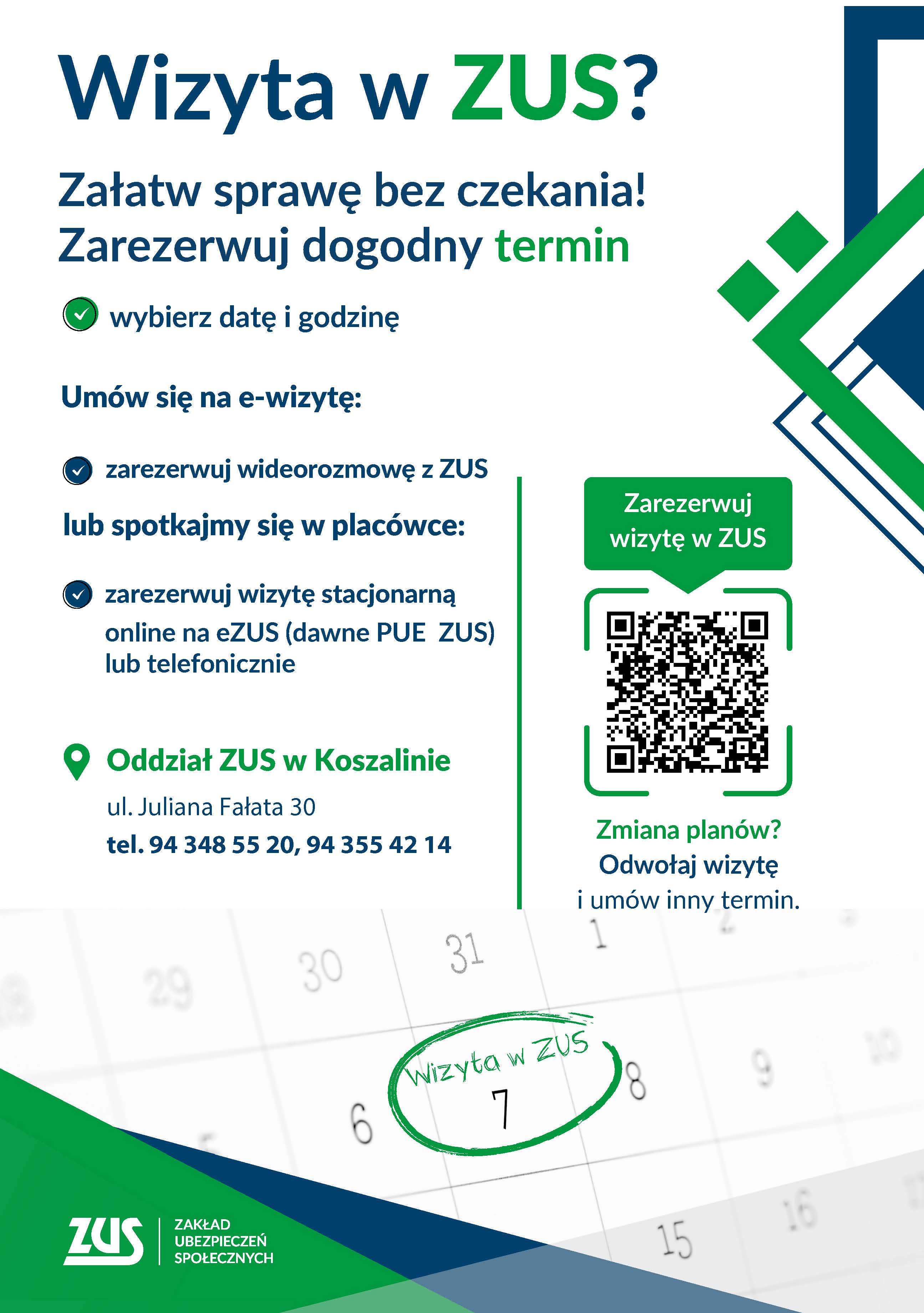 Plakat ZUS Plakat ZUS